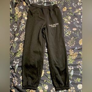 Love Never Fails Sweatpants